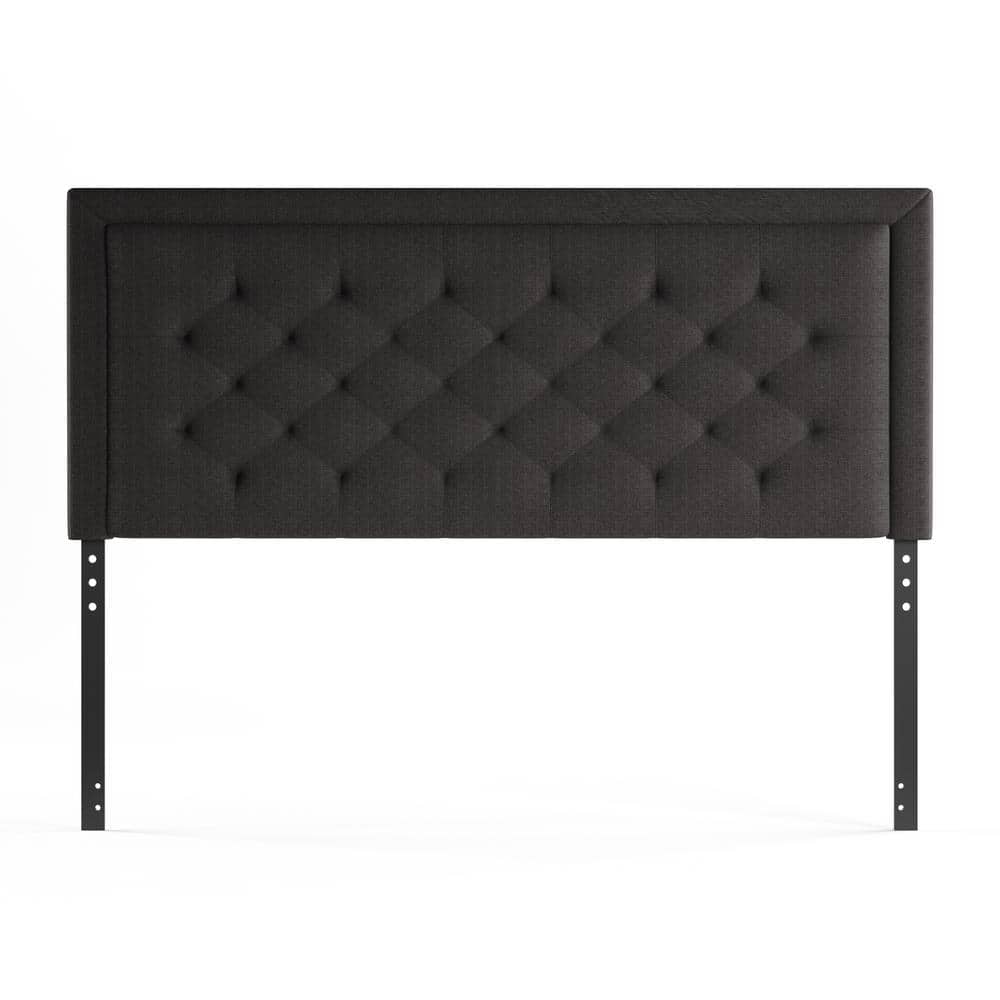 Upholstered Charcoal King with Diamond Tufting Headboard price history on PriceWatchPro