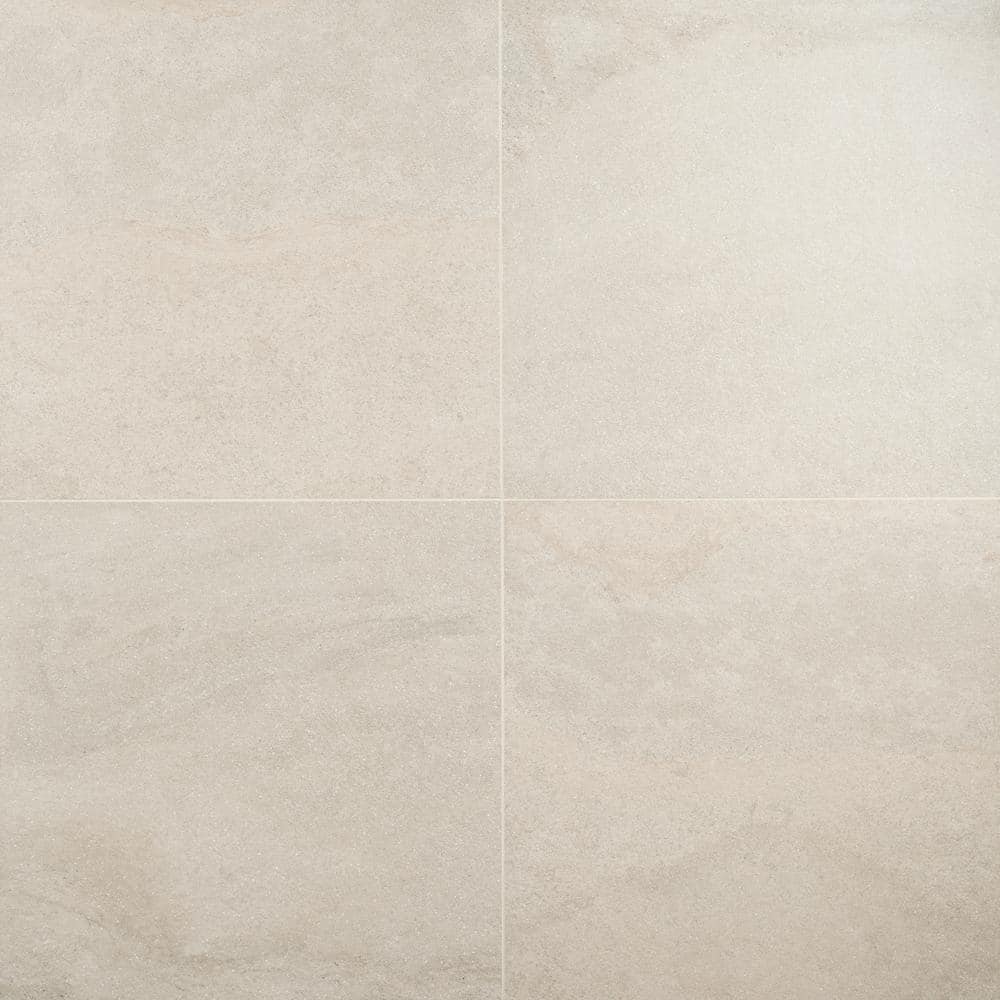 District 24'' x 24'' Beige Matte Porcelain Floor and Wall Tile