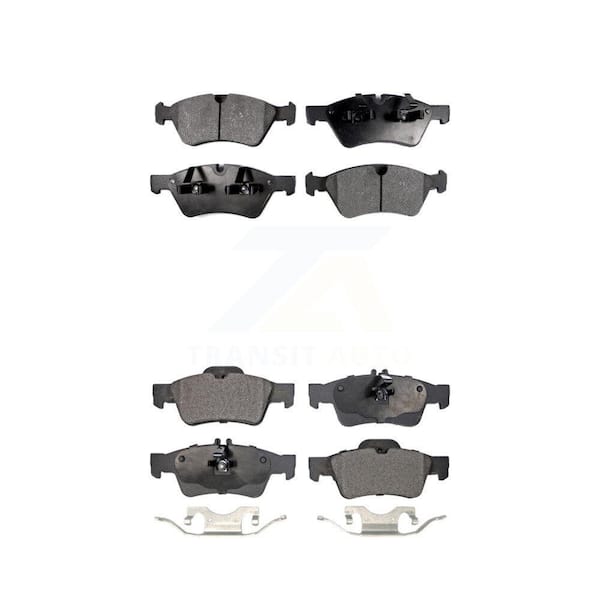 TEC Front Rear Ceramic Brake Pads Kit For Mercedes-Benz E350 E550 E500 AWD KTC-100076