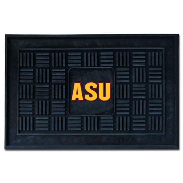 FANMATS NCAA Arizona State University 19 in. x 30 in. Vinyl Door Mat