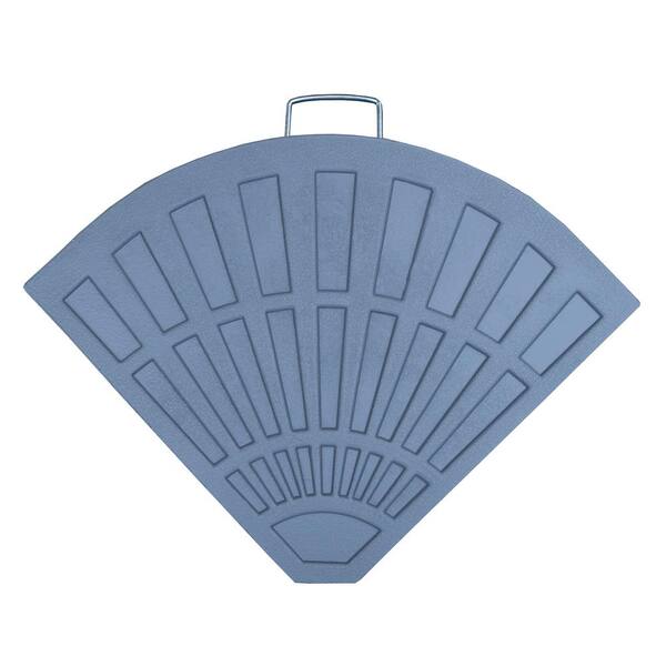 Cast Polyresin Patio Umbrella Base GreyHD4226US40GY The Home Depot