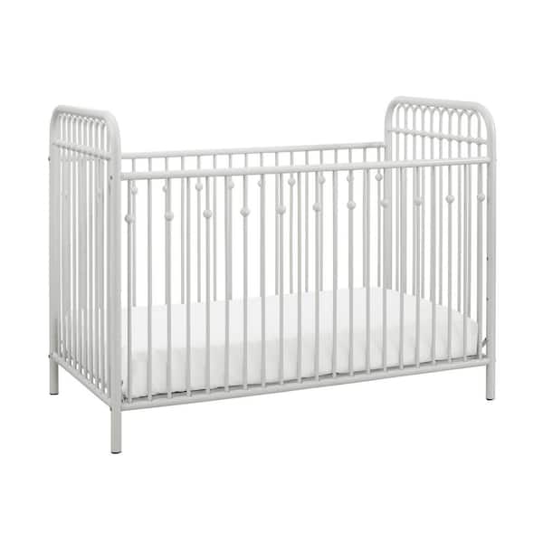 Little Seeds Monarch Hill Ivy White Metal Baby Crib