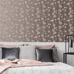 Hanami Pink Removable Wallpaper