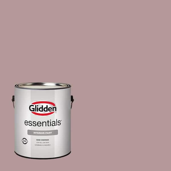 Glidden Essentials 1 gal. PPG1054-5 Tawny Mushroom Flat/Matte Interior Paint