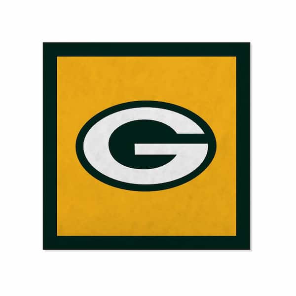 Unbranded 23 in. x 23 in. Green Bay Packers NFL Felt Wall Banner