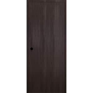 Optima DIY-Friendly 32 in. x 84 in. Right-Hand Solid Composite Core Veralinga Oak Single Prehung Interior Door