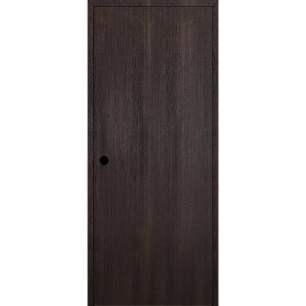 Belldinni Optima DIY-Friendly 24 in. x 84 in. Right-Hand Solid Composite Core Veralinga Oak Single Prehung Interior Door