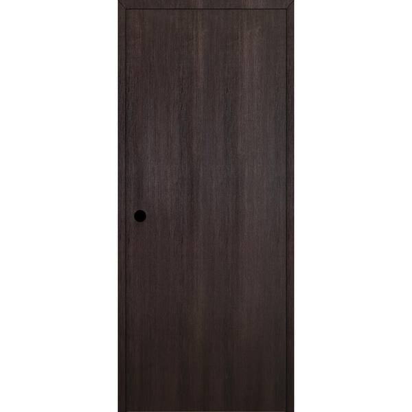 Belldinni Optima DIY-Friendly 18 in. x 84 in. Right-Hand Solid Composite Core Veralinga Oak Single Prehung Interior Door