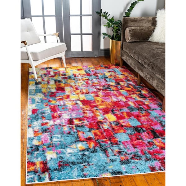 Lyon Athena Multi 9' 0 x 12' 0 Area Rug