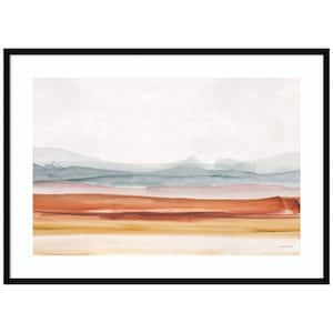 "Sierra Hills 01" by Lisa Audit 1-Piece Wood Framed Giclee Country Art Print 30-in. x 41-in.