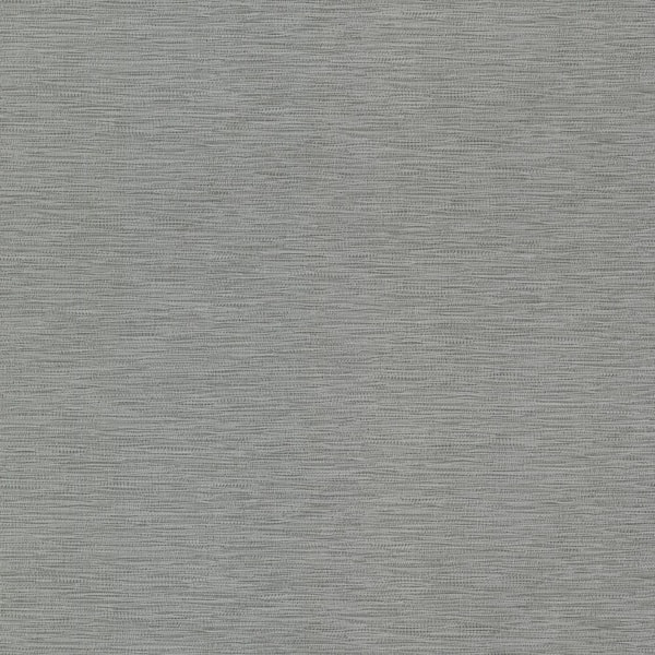 Warner San Paulo Dark Grey Horizontal Weave Dark Grey Wallpaper Sample