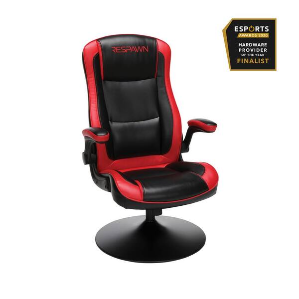 RESPAWN 800 Racing Style Gaming Rocker Chair, Rocking Gaming Chair, in Red (RSP-800-BLK-RED)