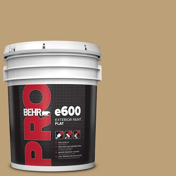 BEHR PRO 5 gal. #320F-5 Mesa Flat Exterior Paint