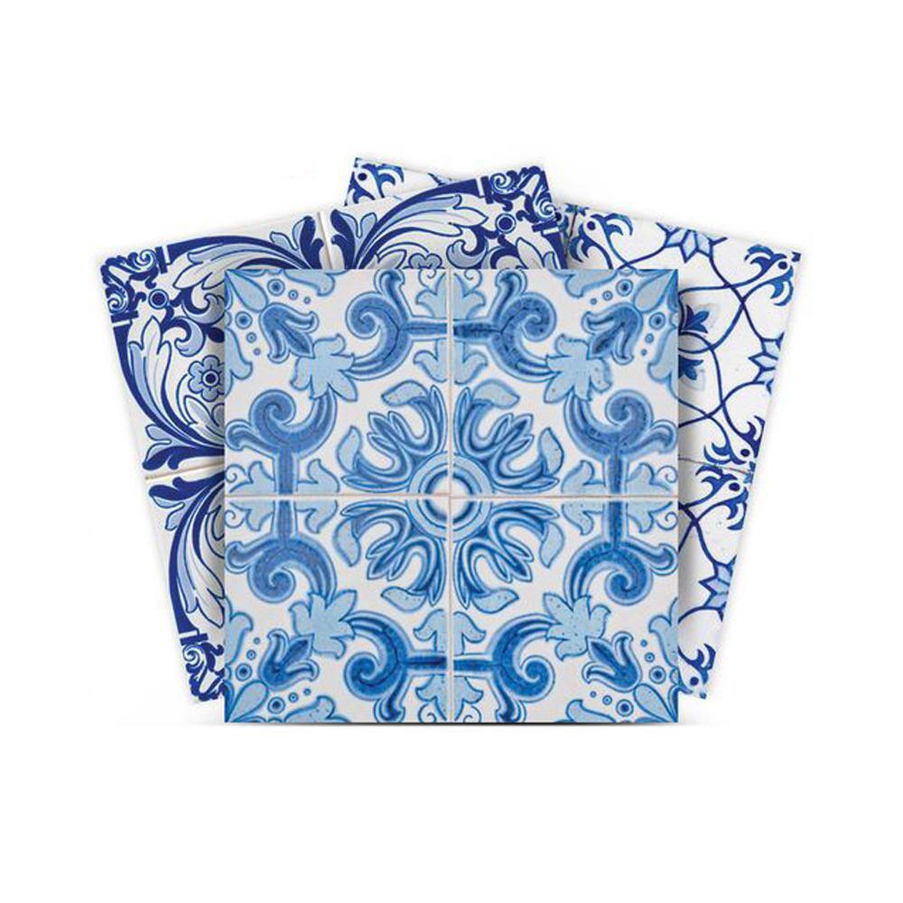 Blue and White C3 12 in. x 12 in. Vinyl Peel and Stick Tile (24-Tiles, 24 sq.ft./Pack) price history on PriceWatchPro
