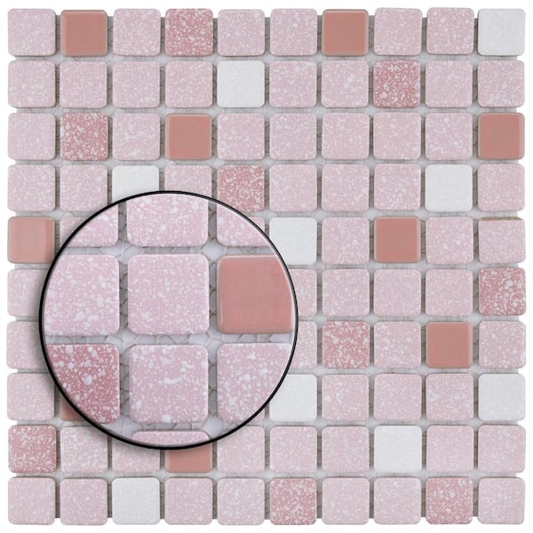 Stepbystep Instructions For Thermo Mosaic Step 4closeup Of Pink
