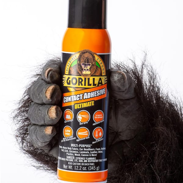 Gorilla 12.2 oz. Contact Adhesive Ultimate Spray 109852 - The Home Depot