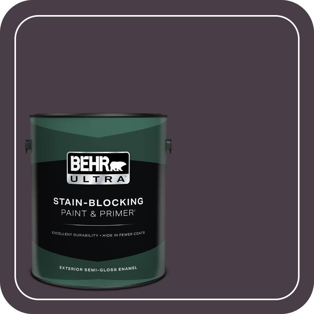 1 gal. #PPU17-20 Eclectic Purple Semi-Gloss Enamel Exterior Paint & Primer price history on PriceWatchPro