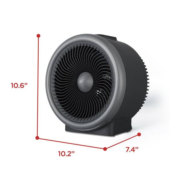 Black + Decker™ 1,500-Watt-Max Personal Desktop Heater with Fan Setting-  Black, 1 ct - Foods Co.