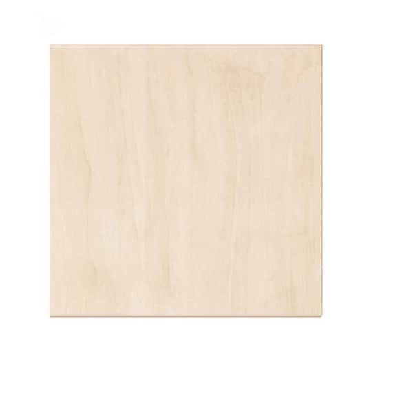 1/8" x 12" x 12" Basswood Plywood Sheets - 36-Pack for Laser Cutting, Engraving, Wood Burning & Crafts MDF