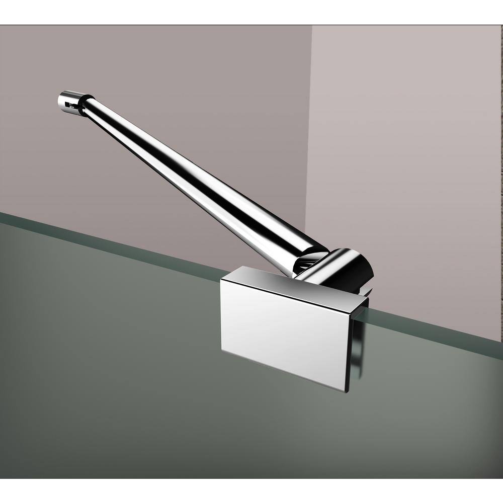 Belmore 55 x 72 Frosted Tempered Glass Frameless Shower Door