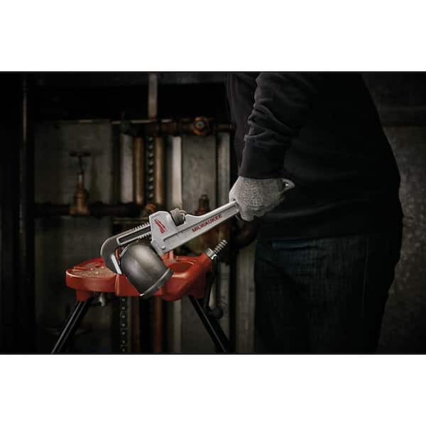 Milwaukee - 14 in. and 24 in. Aluminum Pipe Wrench Set (2-Tool)
