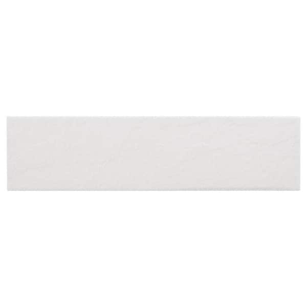 Encore White 3 in. x 12 in. Subway He...