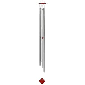 Encore Collection, Chimes of Titan, 50 in. Silver Wind Chime