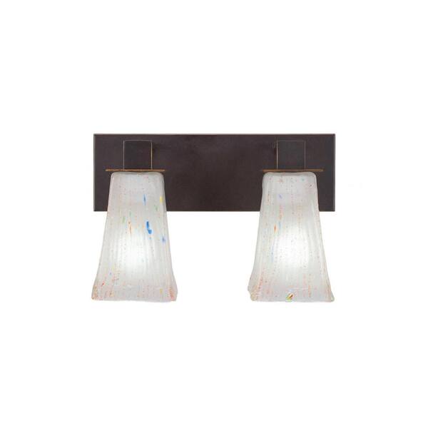 Unbranded Aspen 6.25 in. 1-Light Dark Granite Vanity Light