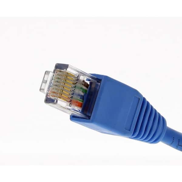 RJTT IDEAL RJ-45 Cat 5e Data Plugs with Strain Relief Boots (15 per