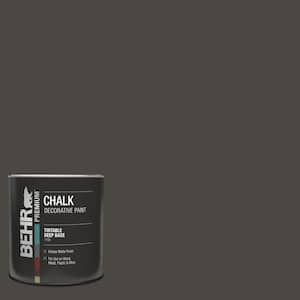 1 qt. #PPU24-01 Black Mocha Interior Chalk Decorative Paint