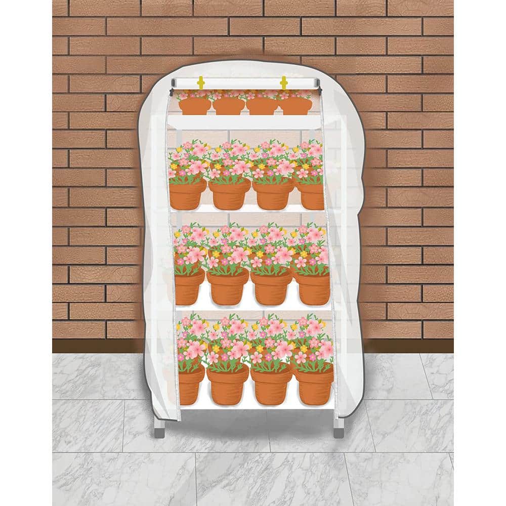 60 in. x 50 in. x 12 in. Rectangle Hanging Plant Jacket, Shrub Jacket for S