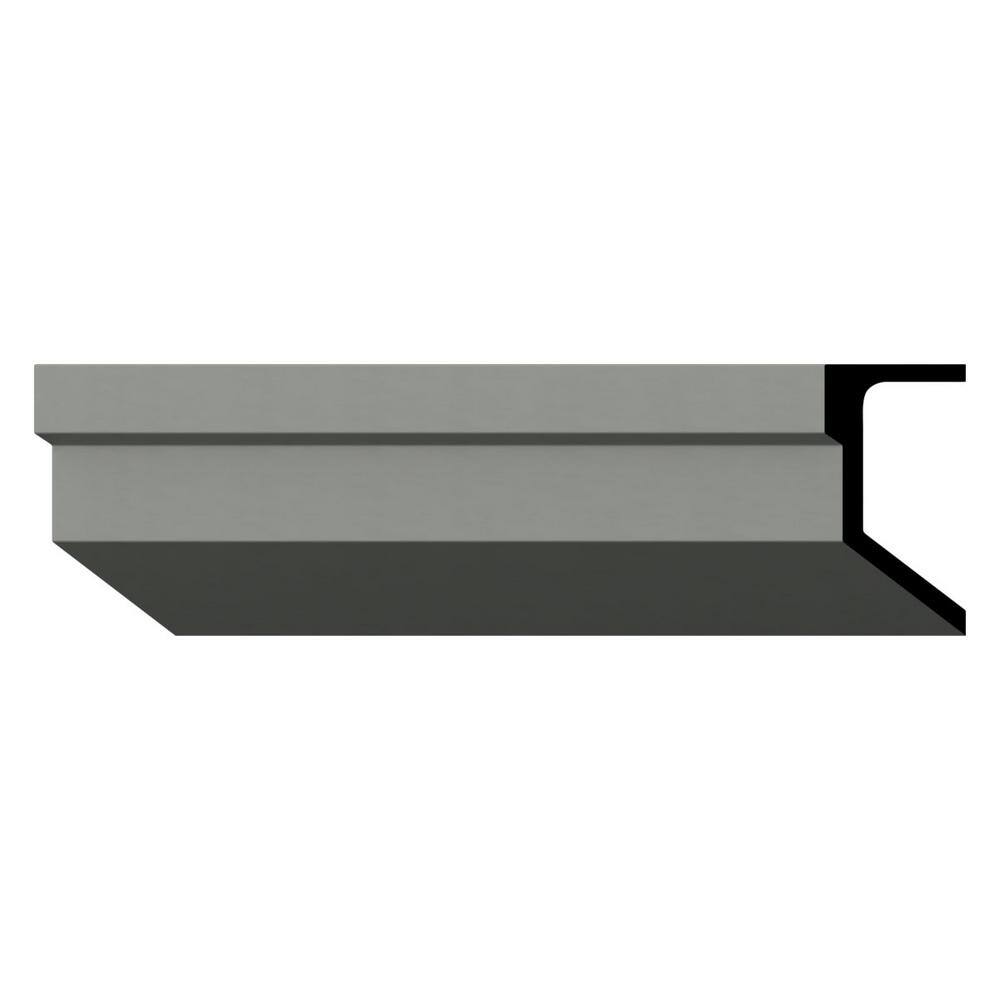 Armando 96 in. Unfinished Polyurethane Crown Moulding