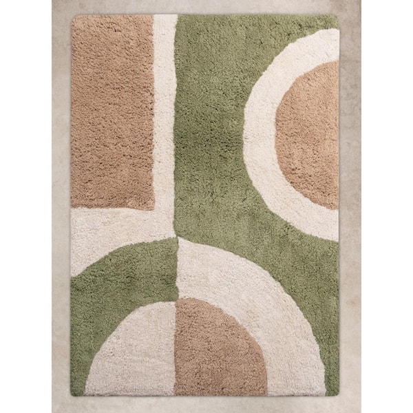 Glendale Multicolored Bathmat 24 in. x 36 in.