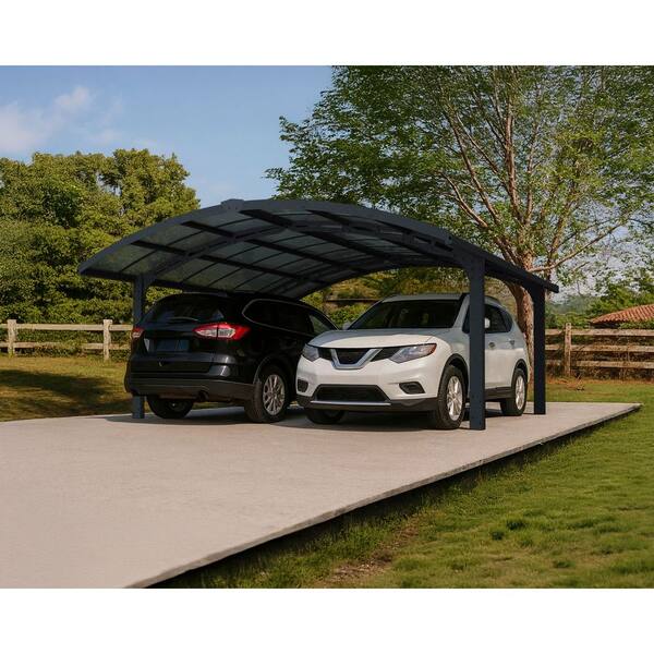 CANOPIA by PALRAM Arizona Breeze 19 ft. x 16 ft. Gray Double Arch