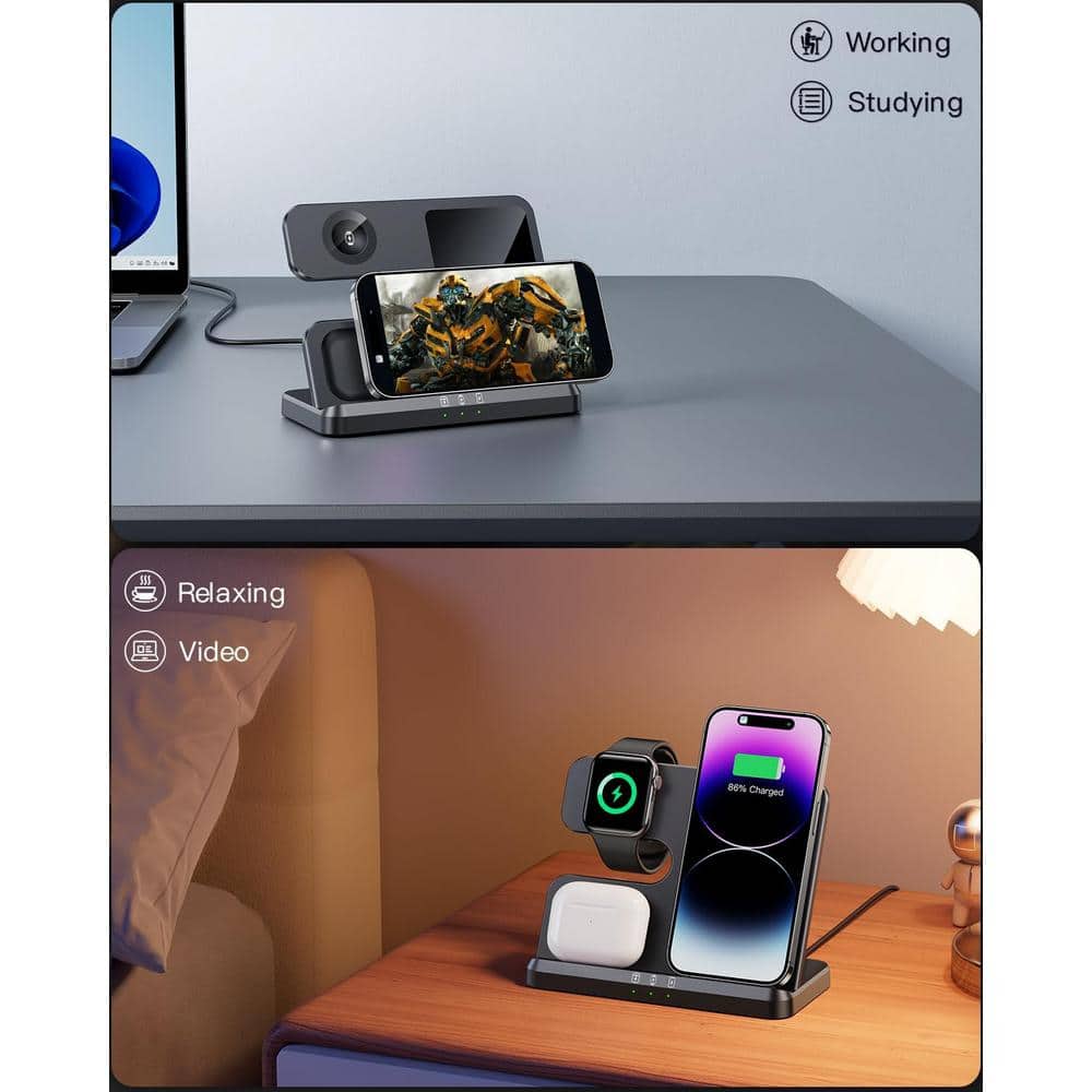 Wireless Charger 3-in-1 Charging Station - Thumbnail 2