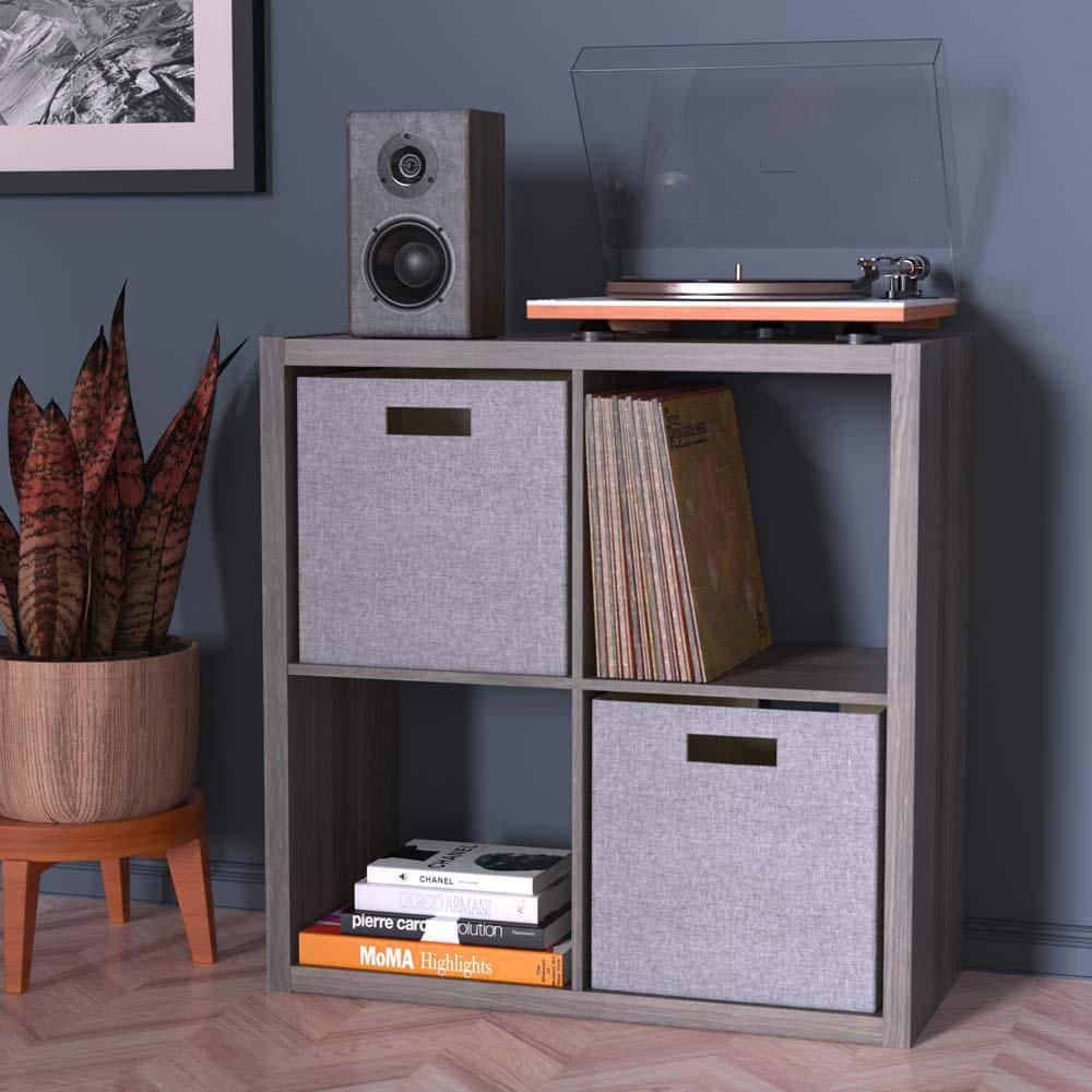 Graphite Gray 30" Kids Cube Storage Organizer