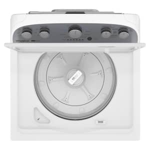 3.8 cu. ft. Top Load Washer in White with 2 in 1 Removable Agitator