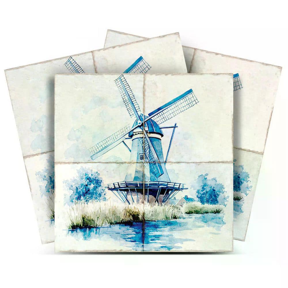 Blue D72 8 in. x 8 in. Vinyl Peel and Stick Tile (24 Tiles, 10.67 sq. ft. /pack) price history on PriceWatchPro
