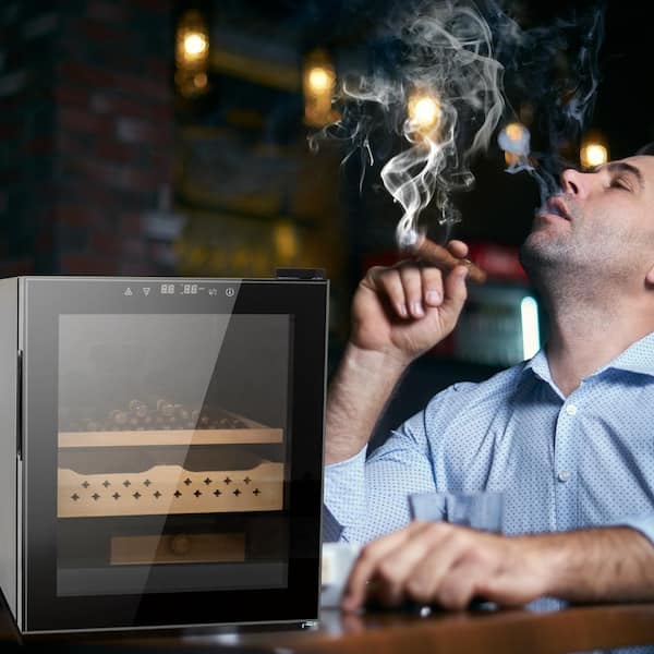 MANCO NEPTUEN LLC 3 in. 1-Cooling, Heating and Humidity Control, 250-Counts  Cigar Constant Temperature Controller Humidifier 0.26 gal. IN-L-159