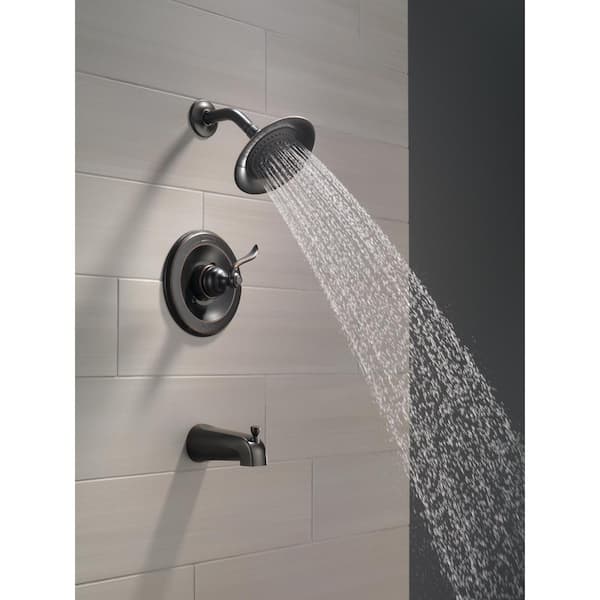 Windemere 1-Handle Tub and Shower Faucet Trim Kit in Oil Rubbed Bronze (Valve Not Included)