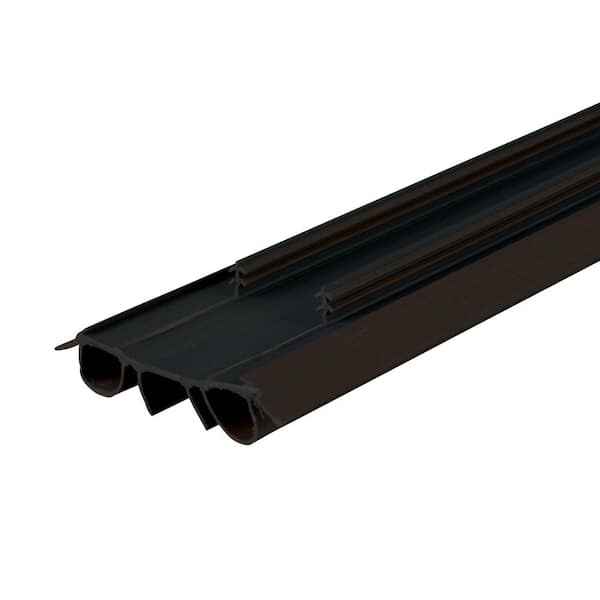 Builders Choice 1-3/4 in. x 36 in. Bronze Door Sweep Weatherstrip Replacement