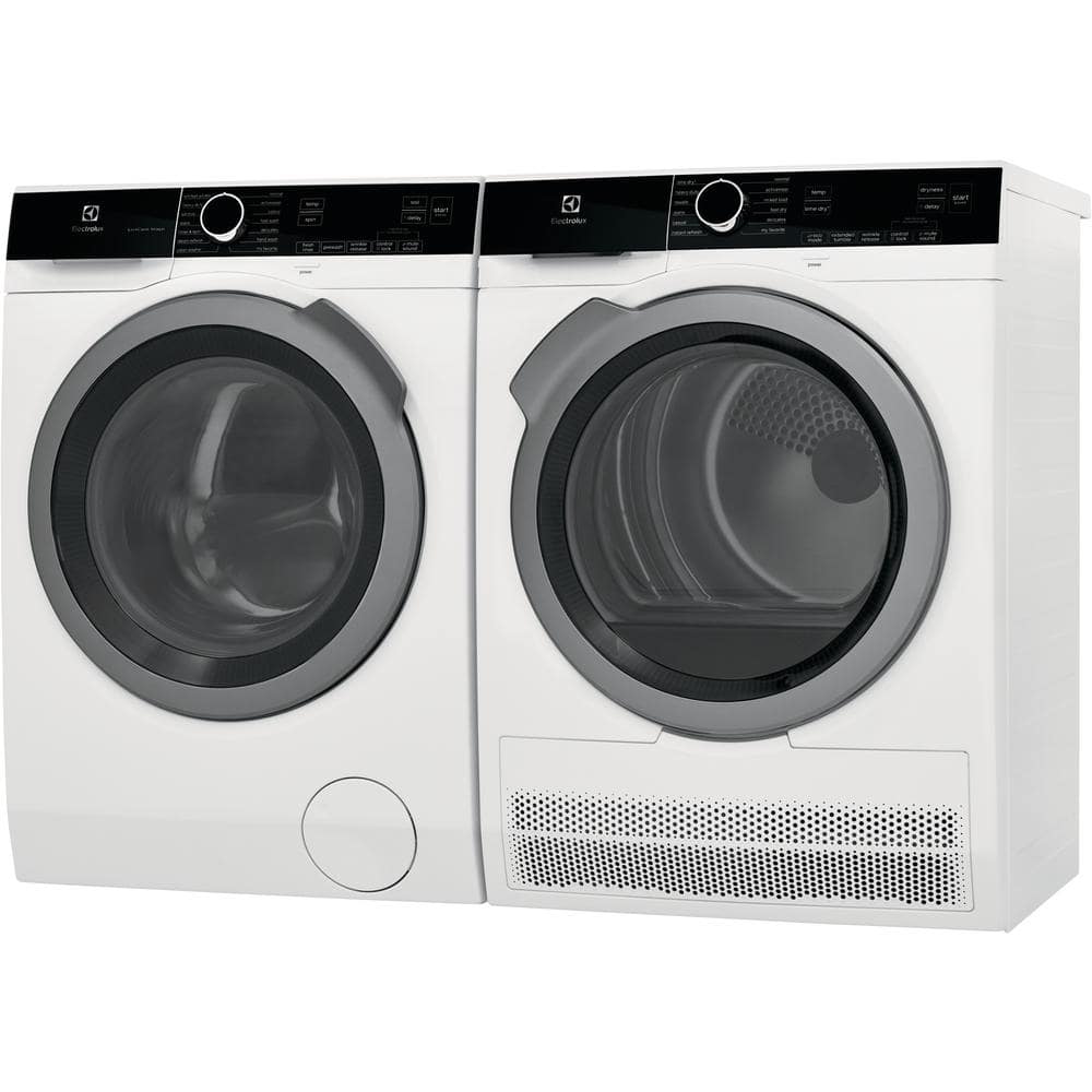 White 2.4 Cu. Ft. High Efficiency Front Load Washer with Steam