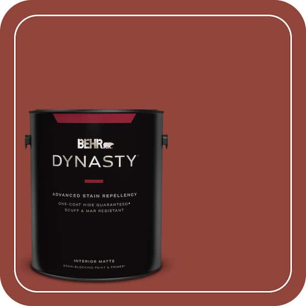BEHR DYNASTY 1 gal. #PMD-21 Autumn Maple Matte Interior Stain-Blocking Paint & Primer