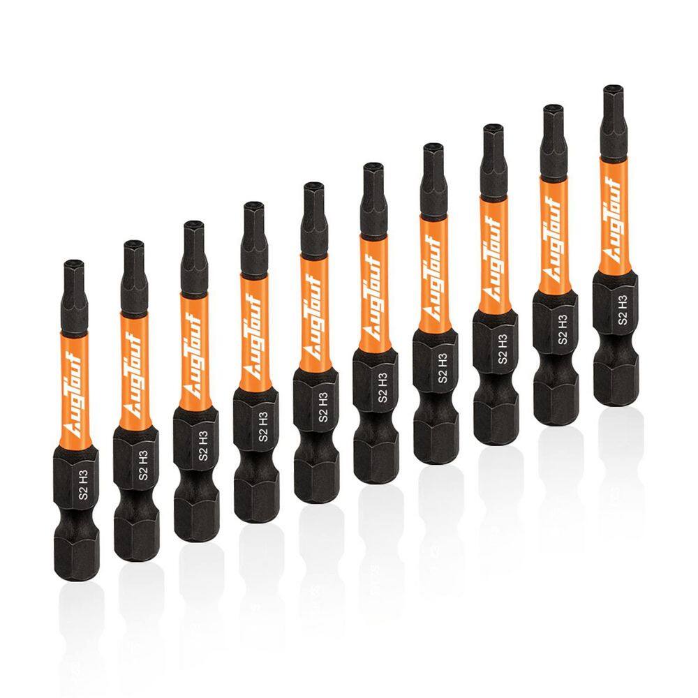 Wear-Resistant S2 Steel Impact Hex Head Allen Wrench Drill Bit Set (20-Piece) with Case screws price history on PriceWatchPro