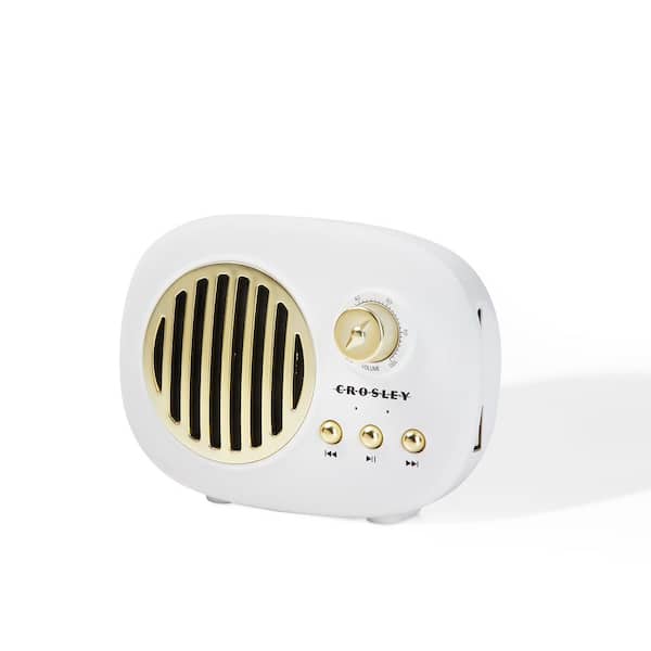 Crosley Piper Portable Bluetooth Speaker in White