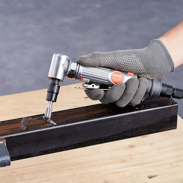 Right Angle Grinder with Air Die Grinder Combo and 10-Pices Single Cut Carbide Burr Set for Grinding Cutting Polishing