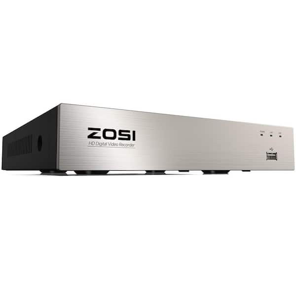 3K Lite 8-Channel Home Surveillance DVR Player for 960H, 720P 1080P HD-TVI/CVI/CVBS/AHD Analog Security Camera(No HDD)