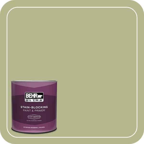 BEHR ULTRA 1 qt. Home Decorators Collection #HDC-SP14-1 Secret Glade Extra Durable Eggshell Enamel Interior Paint & Primer