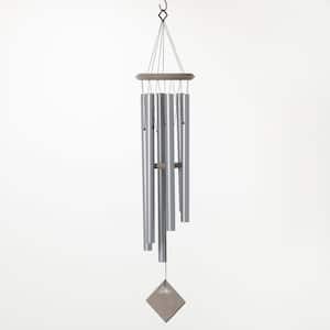 Encore Collection Chimes of Earth 37 in. Harbor Gray Outdoor Patio Home Garden Decor DCY37
