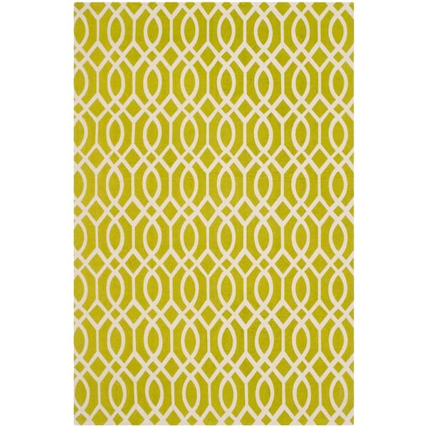 Safavieh Cedar Brook Lime/Ivory 8 ft. x 11 ft. Area Rug